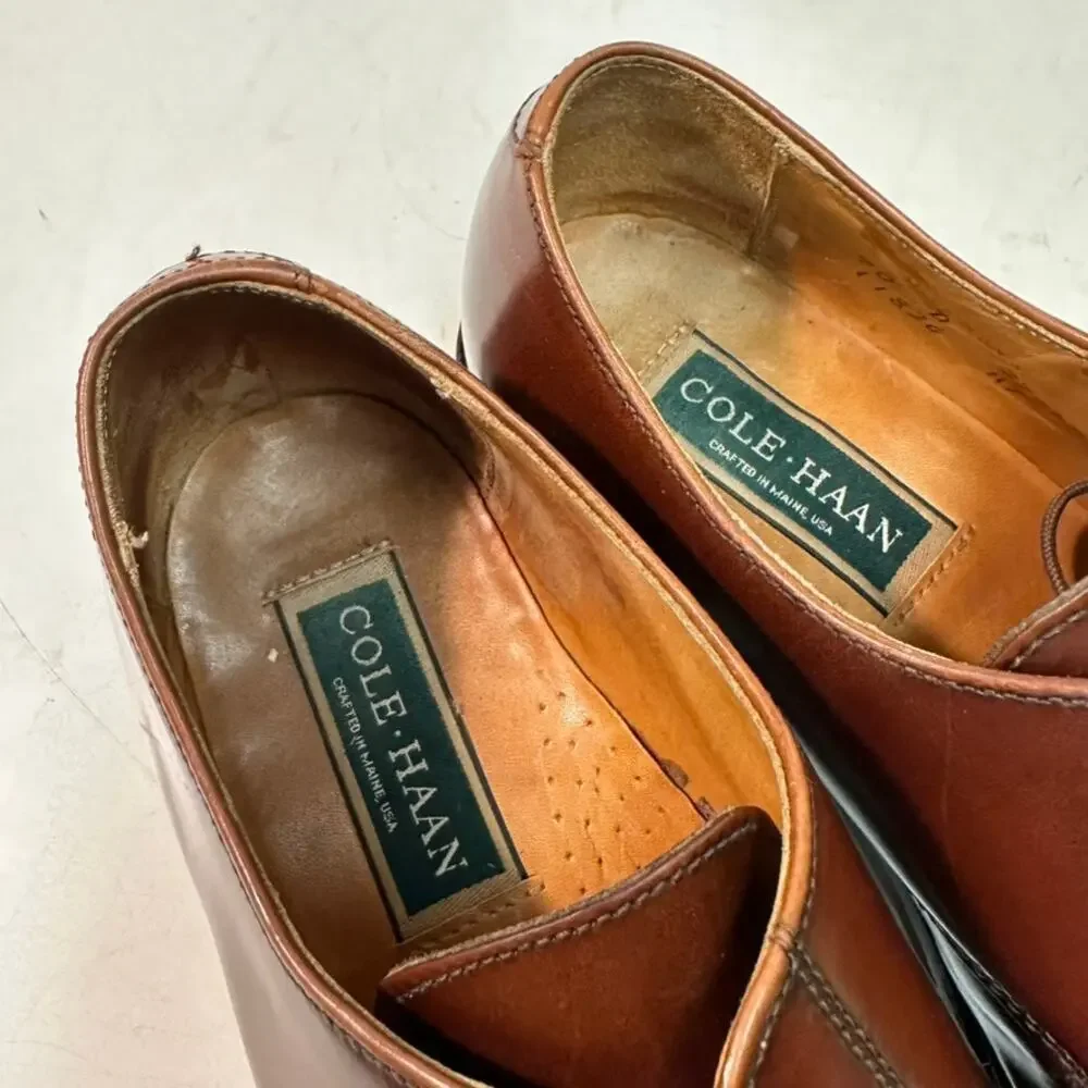 NEW HEELS Rancourt & Co. x Cole Haan Split Toe Derby Made in Maine USA 9 D